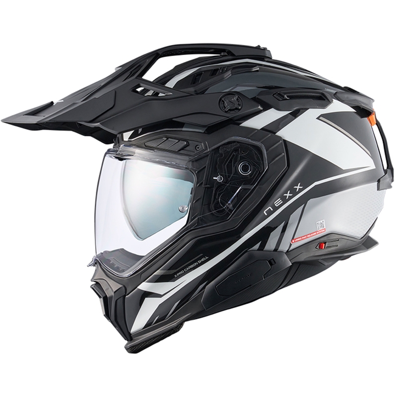 Casca moto Enduro Nexx X.WED3 Gobi alb-gri lichidare