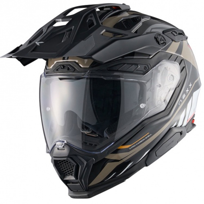 Casca moto Enduro Nexx X.WED3 Gobi alb-nisip