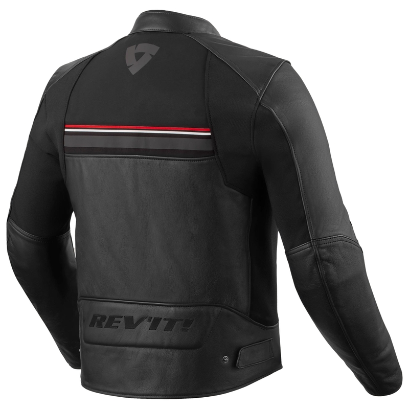 Geacă de motocicletă Revit Mile 2 negru-roșu