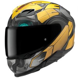 Cască moto integrală HJC F71 Bumblebee Hasbro MC3SF negru-gri-galben