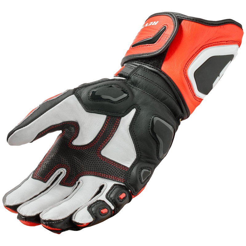 Mănuși moto Revit Jerez 4 roșu fluo-negru