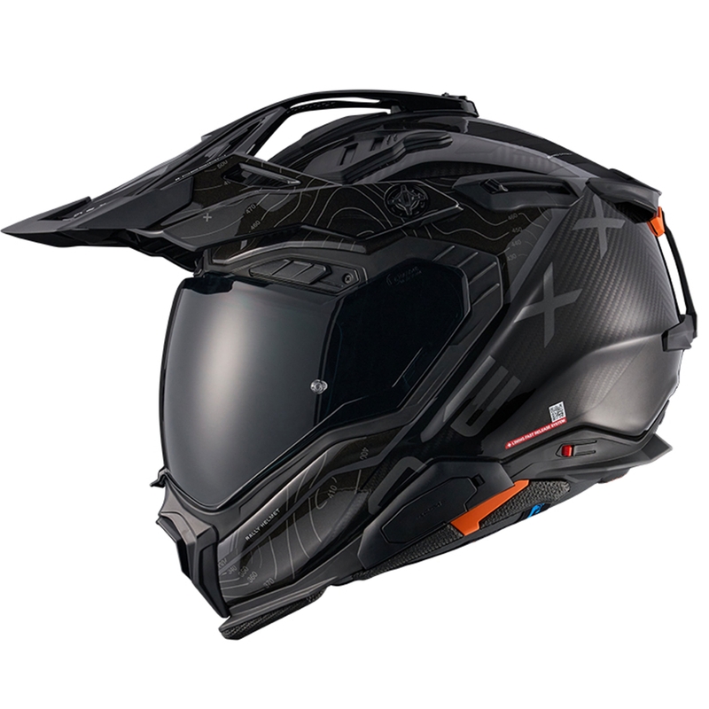 Casca moto Enduro Nexx X.WED3 Furka negru-gri