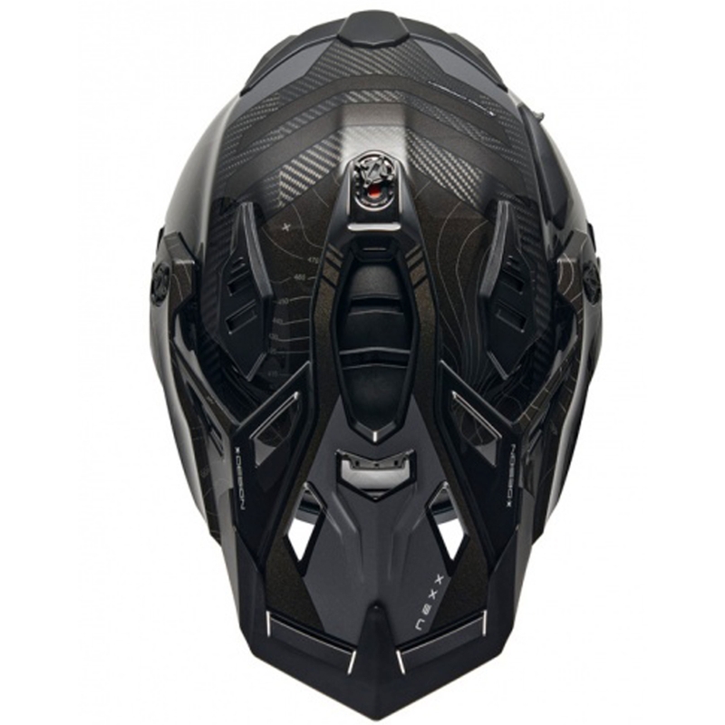 Casca moto Enduro Nexx X.WED3 Furka negru-gri