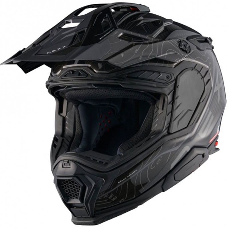Casca moto Enduro Nexx X.WED3 Furka negru-gri
