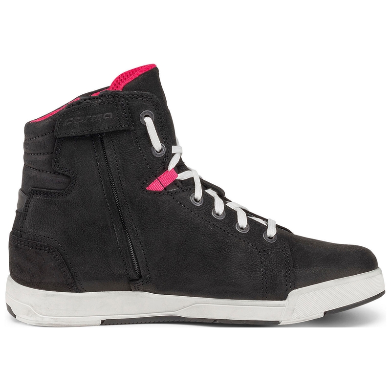 Cizme moto dama Forma Swift X Fit Dry Lady negru-alb