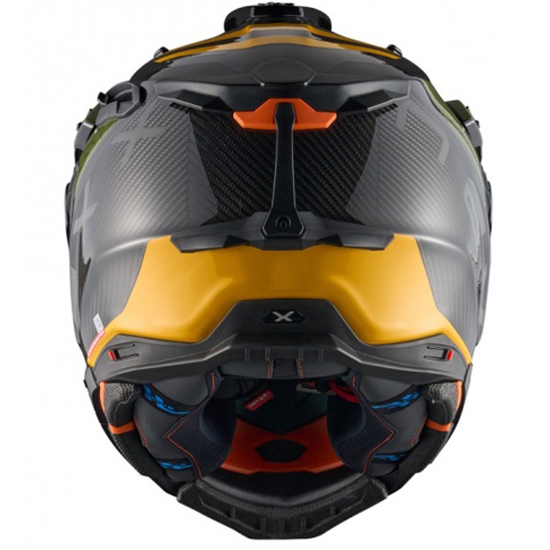 Casca moto Enduro Nexx X.WED3 Furka verde-galben