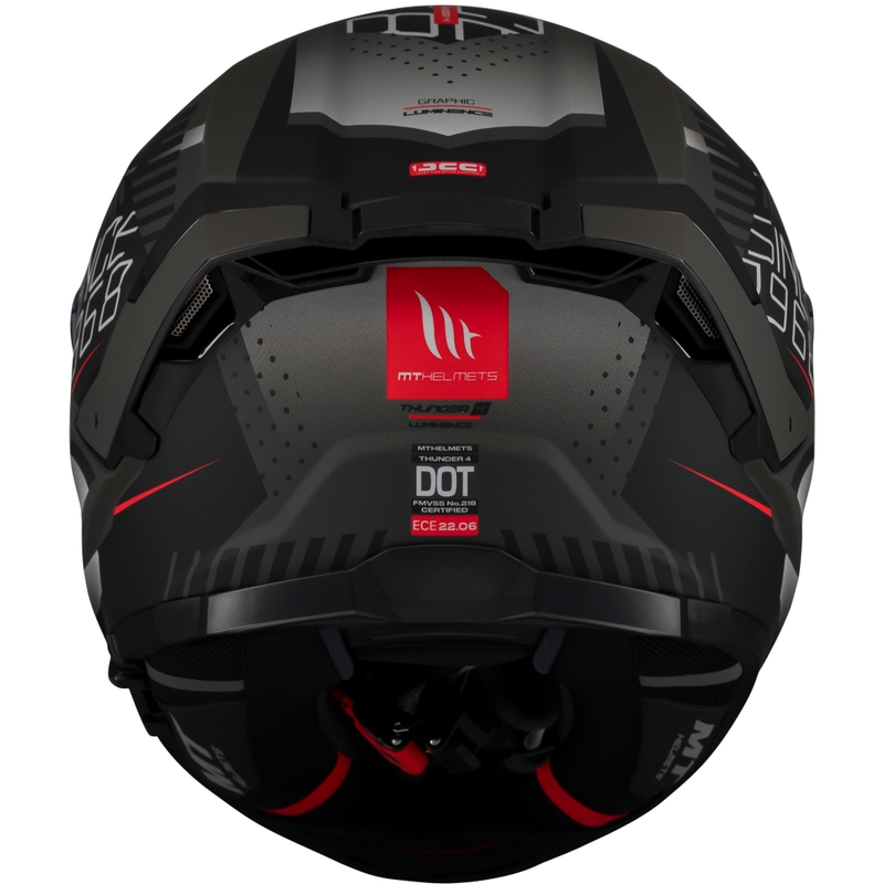 Cască integrală pentru motocicletă MT Thunder 4 SV Luminence negru mat