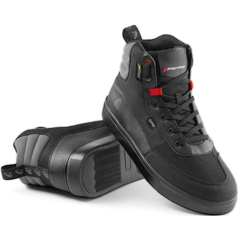 Cizme de motociclete Forma Milano Dry negru-negru
