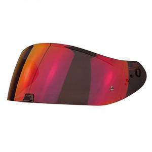 Plexiglas KDS-F-03 pentru căștile Scorpion EXO-GT SP AIR roșii oglindă