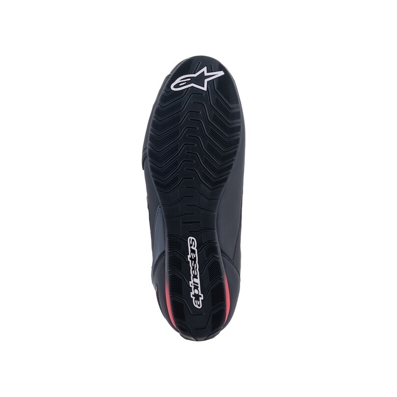 Cizme moto Alpinestars Faster-3 Rideknit negru-rosu-galben fluor-gri