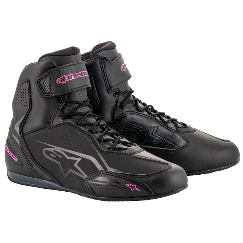 Ghete moto dama Alpinestars Stella Faster 3 negru-violet