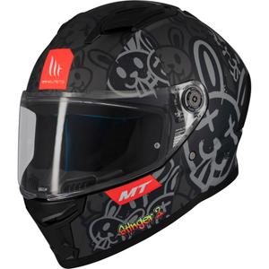 Casca moto integrala MT Stinger 2 RAM F1 negru-gri