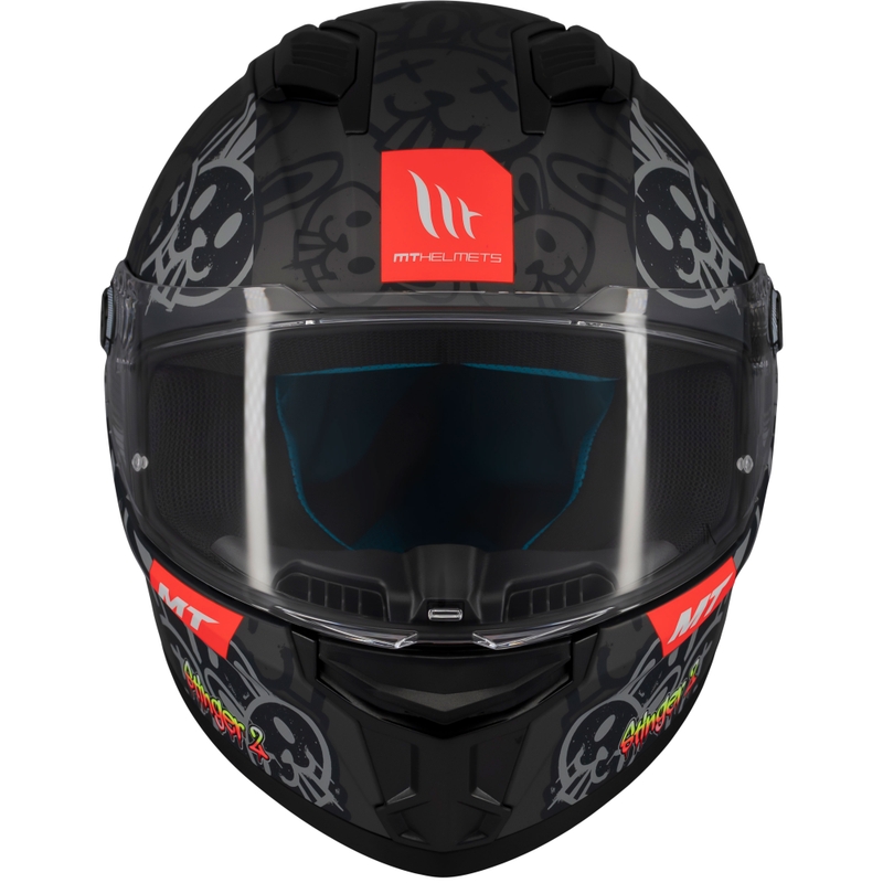 Casca moto integrala MT Stinger 2 RAM F1 negru-gri