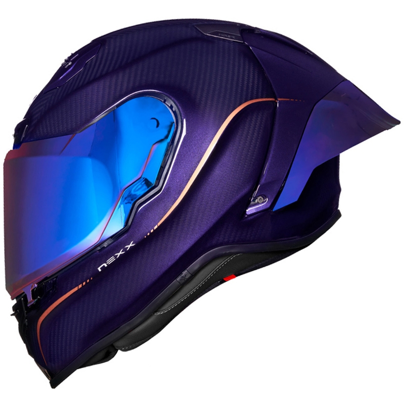 Cască moto integrală Nexx X.R3R Hagibis Carbon violet