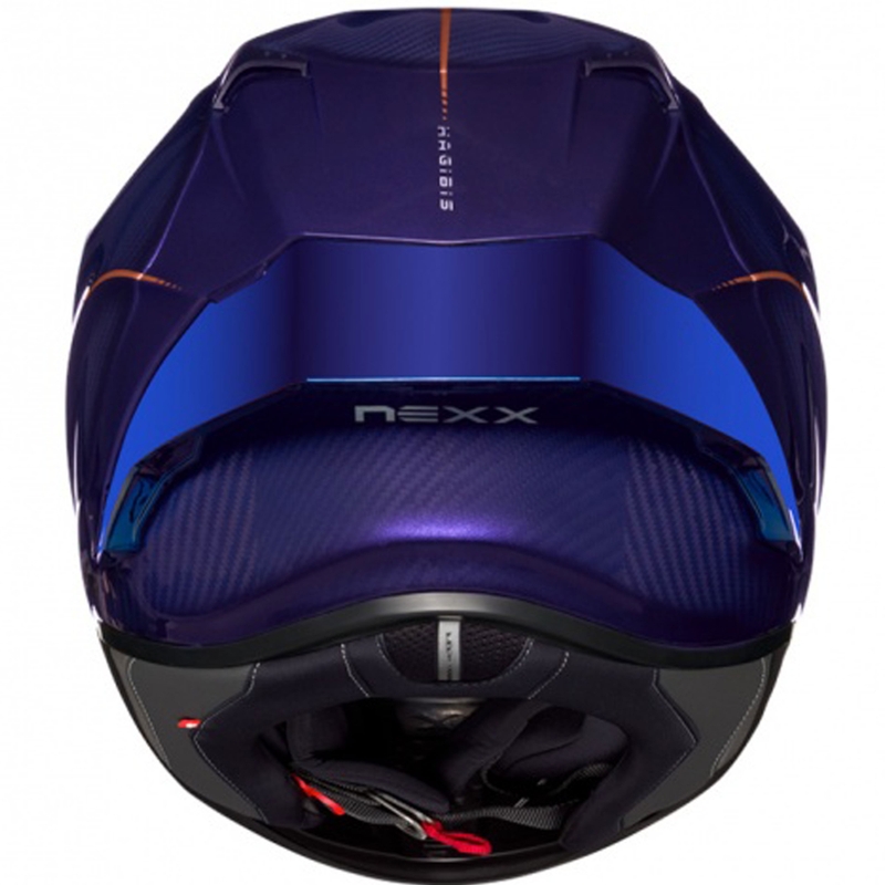 Cască moto integrală Nexx X.R3R Hagibis Carbon violet