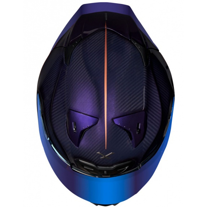 Cască moto integrală Nexx X.R3R Hagibis Carbon violet