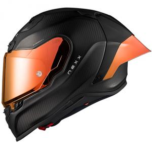 Casca moto integrala Nexx X.R3R Zero PRO 2 Carbon rosie mat