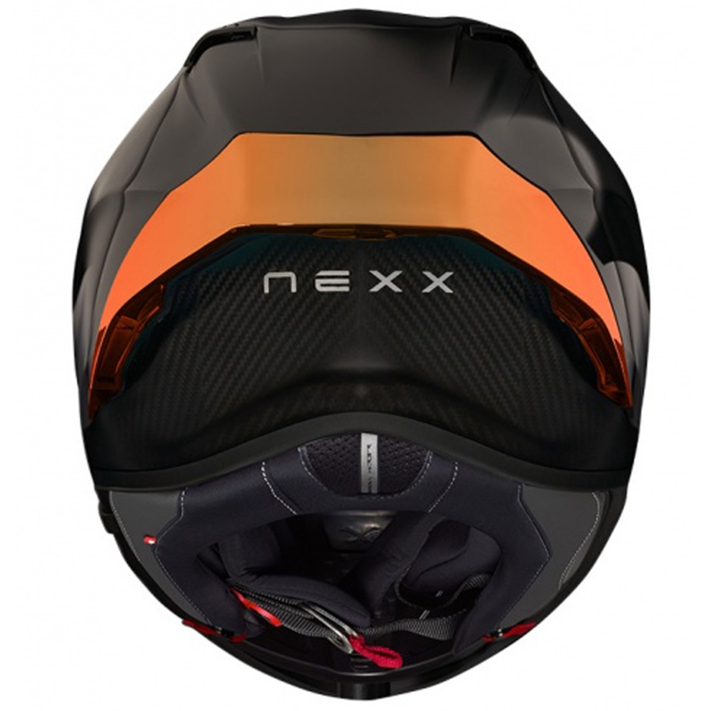 Casca moto integrala Nexx X.R3R Zero PRO 2 Carbon rosie mat