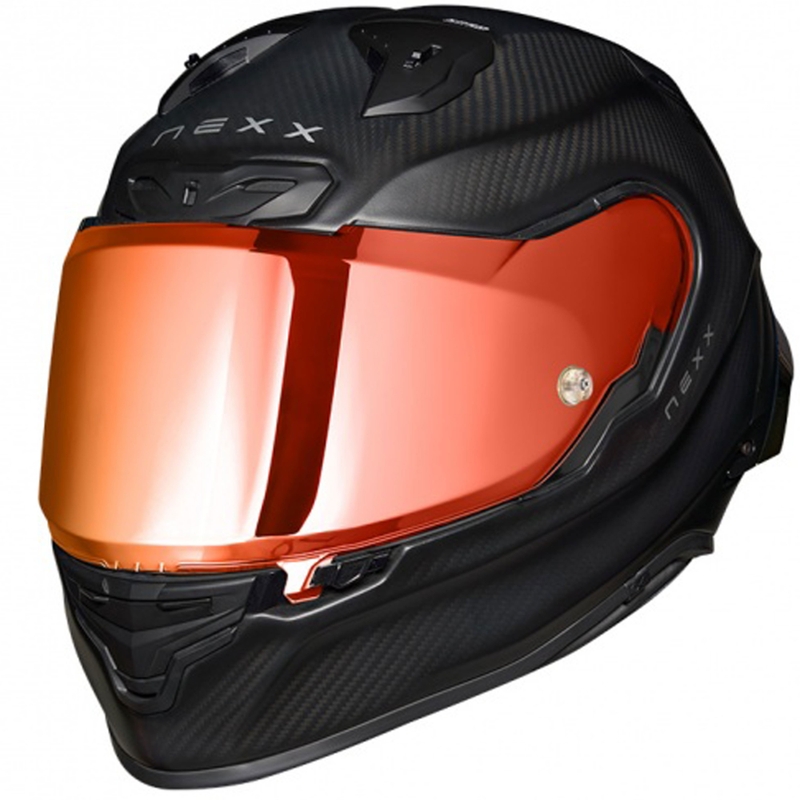 Casca moto integrala Nexx X.R3R Zero PRO 2 Carbon rosie mat