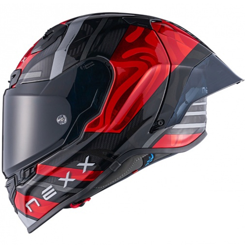 Casca moto integrala Nexx X.R3R Swirl rosie
