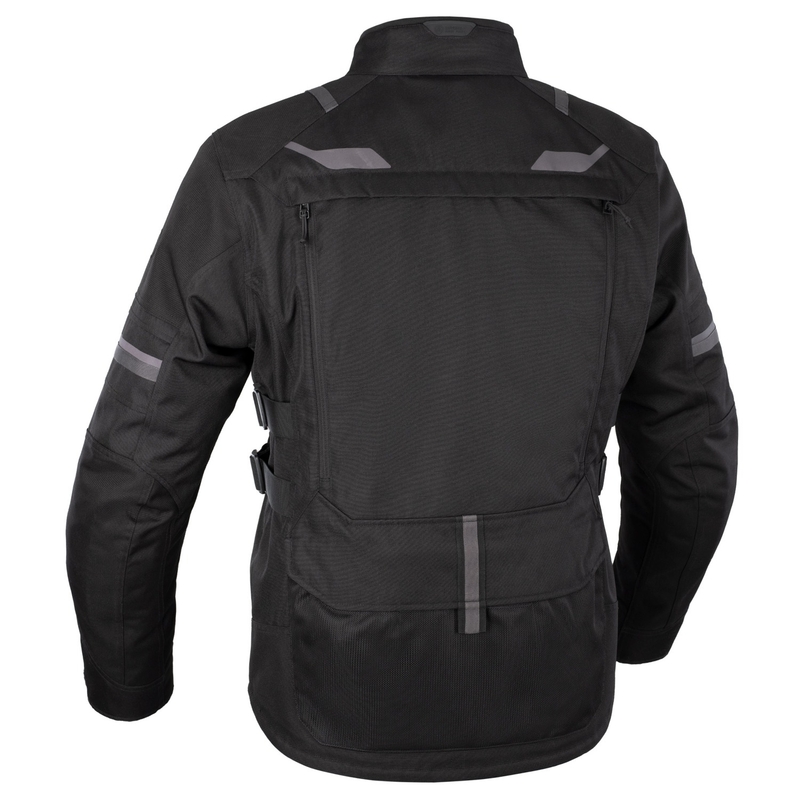 Geacă de motocicletă Oxford Advanced Rockland Dry2Dry neagră