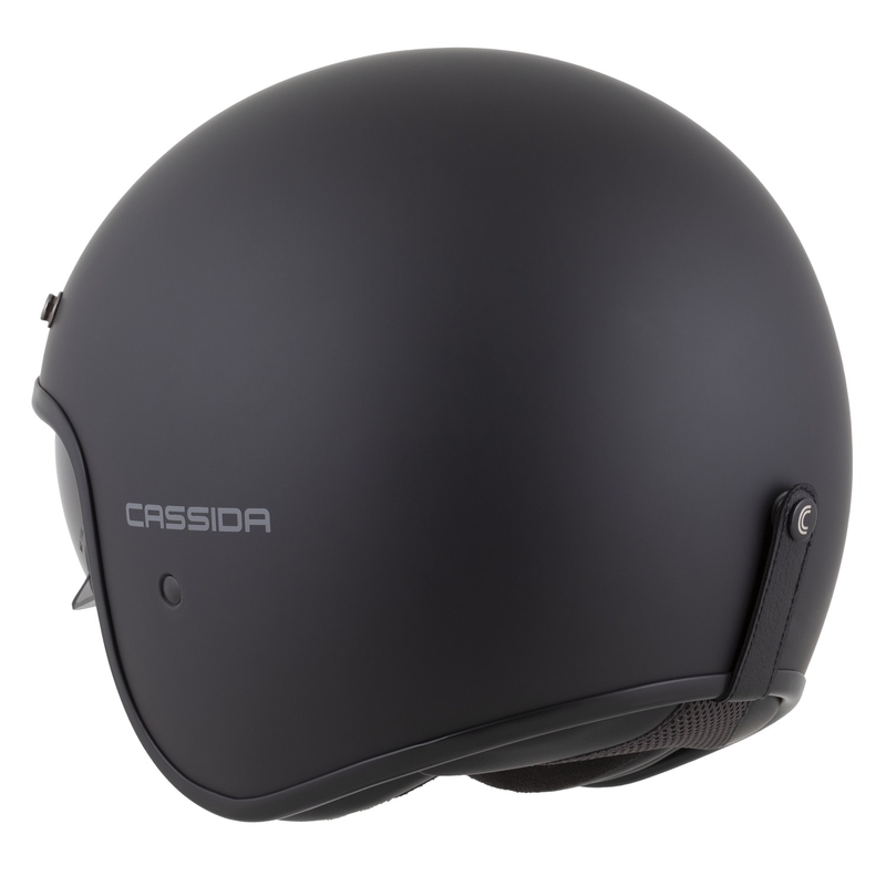 Cassida Motocicleta Cassida Oxygen 2.0 Solid Open Face Negru Mat-Gri Inchis