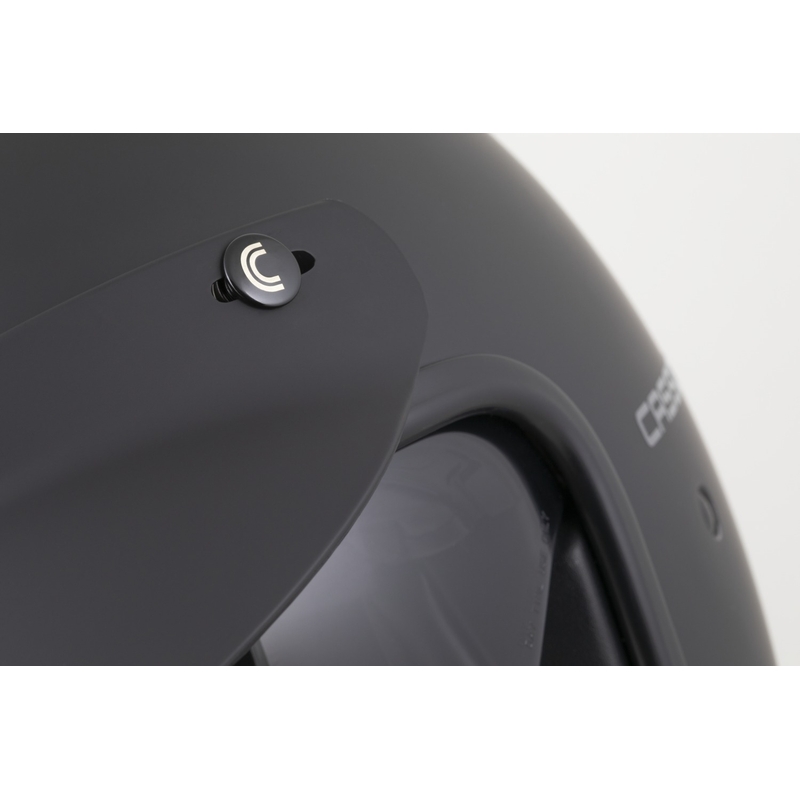 Cassida Motocicleta Cassida Oxygen 2.0 Solid Open Face Negru Mat-Gri Inchis