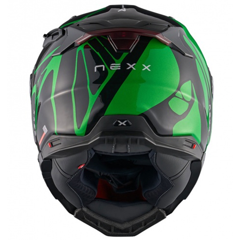 Casca integrala de motocicleta Nexx X.WST3 B-Side negru-verde