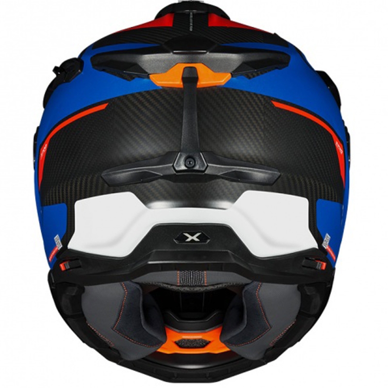 Casca Enduro Nexx X.WED3 Keyo albastru-rosu lichidare
