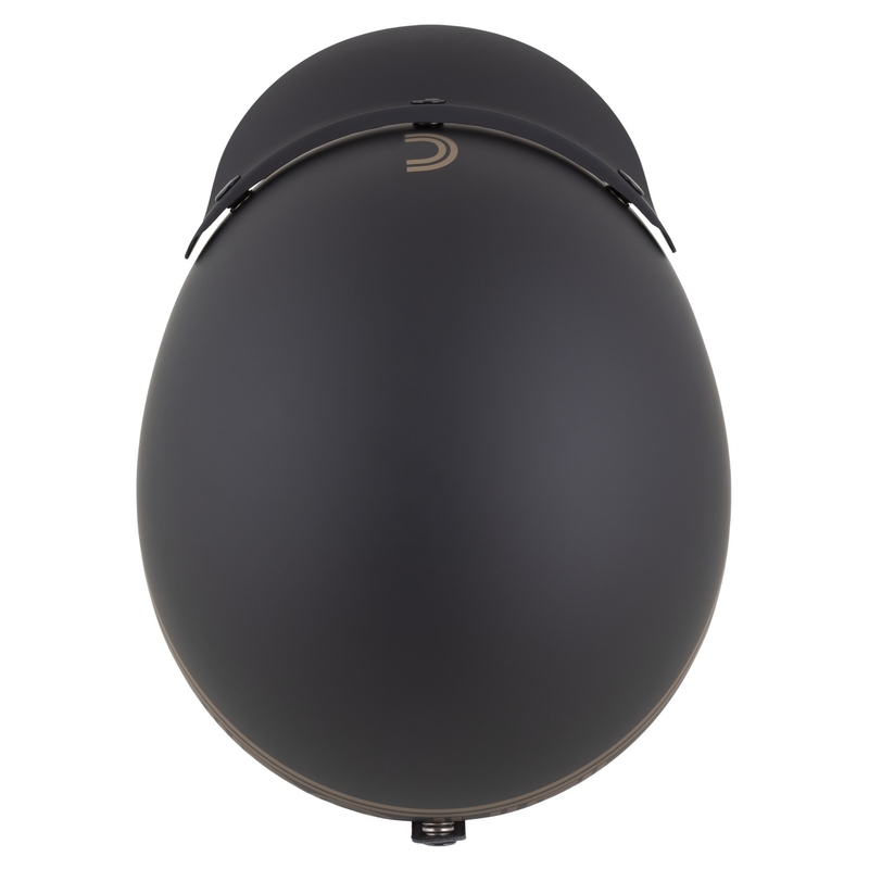 Cassca de motociclete Cassida Oxygen 2.0 Rondo deschisa negru-auriu mat
