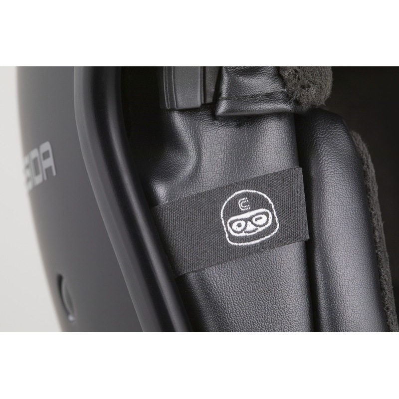 Cassă de motocicletă Cassida Oxygen 2.0 Rondo deschisă negru-argintiu mat