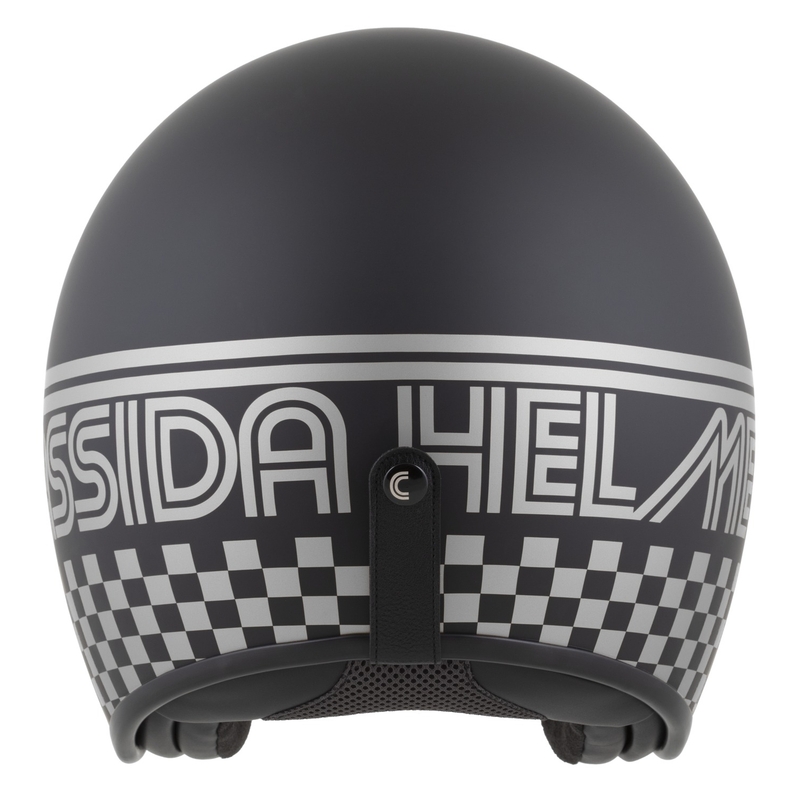 Cassă de motocicletă Cassida Oxygen 2.0 Rondo deschisă negru-argintiu mat