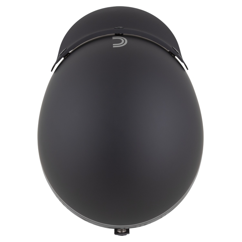 Cassă de motocicletă Cassida Oxygen 2.0 Rondo deschisă negru-argintiu mat