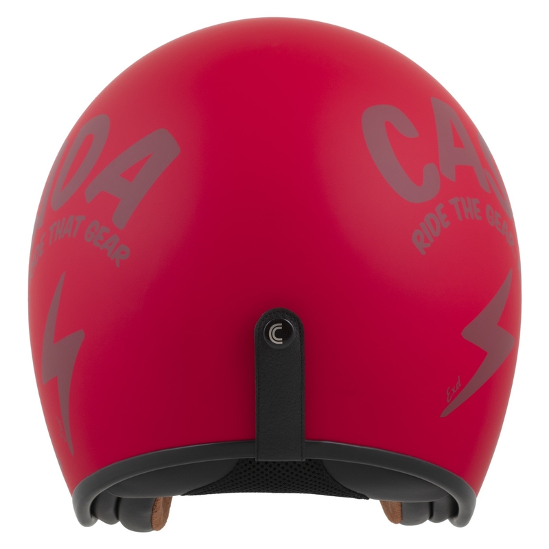 Cassida Motocicleta Cassida Oxygen 2.0 Gear Open Face Rosu Mat-Rosu Inchis