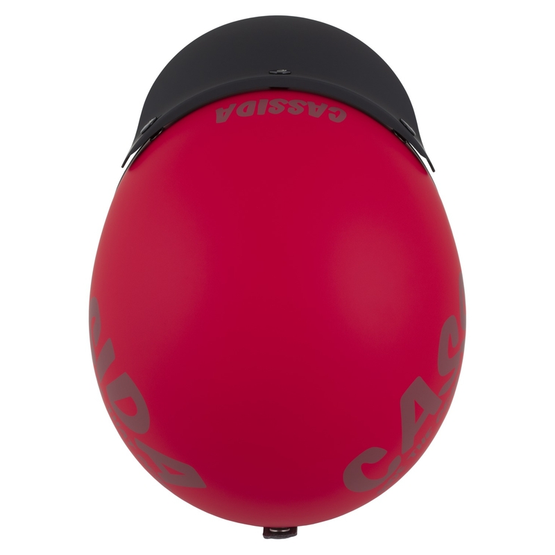 Cassida Motocicleta Cassida Oxygen 2.0 Gear Open Face Rosu Mat-Rosu Inchis