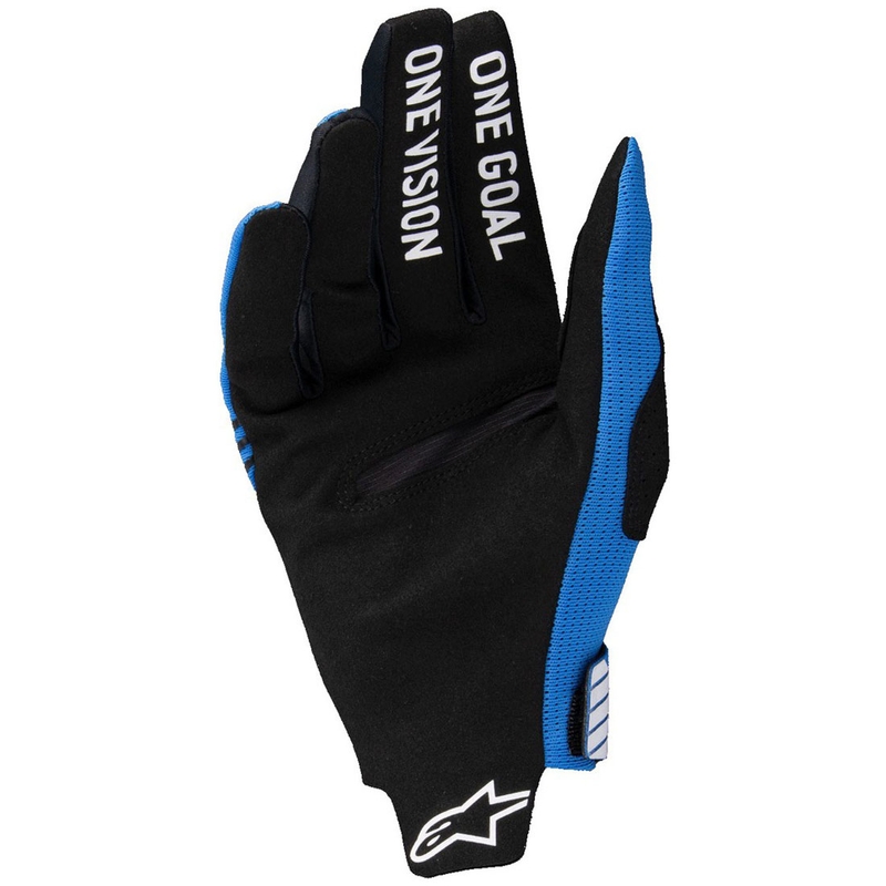 Mănuși de motocross Alpinestars Radar Pro albastre