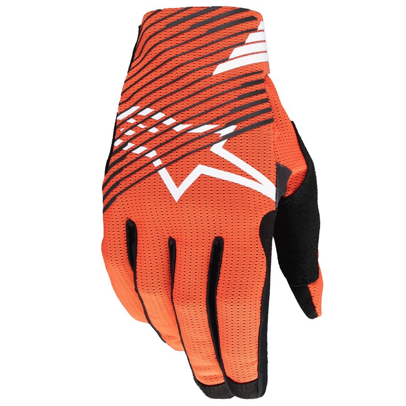 Mănuși de motocross Alpinestars Radar Pro portocalii