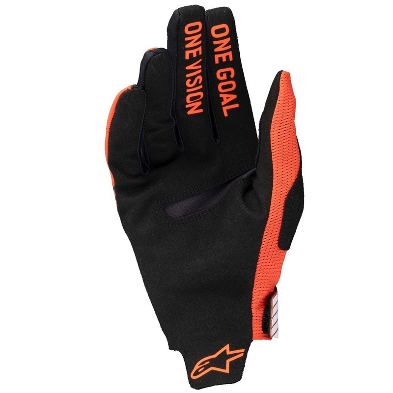 Mănuși de motocross Alpinestars Radar Pro portocalii