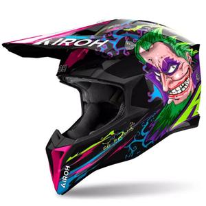 Casca motocross Airoh Wraaap Music multicolora