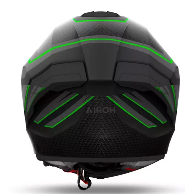 Casca integrală pentru motociclete Airoh MATRYX Sentinel verde mat