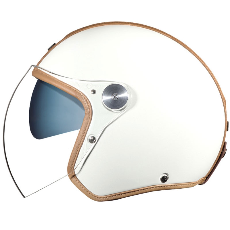 Casca deschisa Nexx X.G30 Groovy SV alb-maro