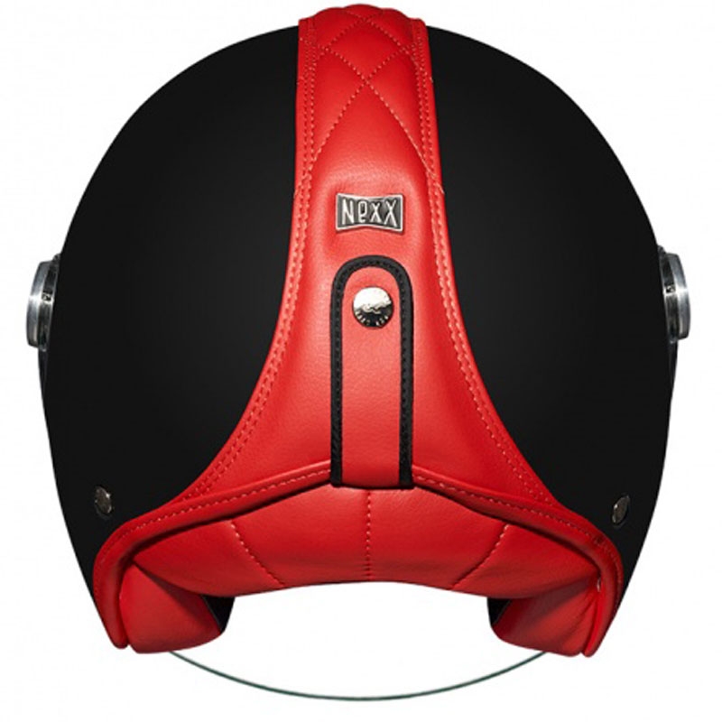 Casca open Nexx X.G30 Cult SV negru-rosu lichidare