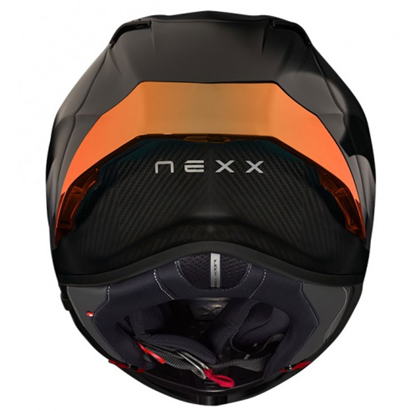 Cască de motocicletă Nexx X.R3R Zero PRO 2 Carbon MT integrală, roșie mată lichidare