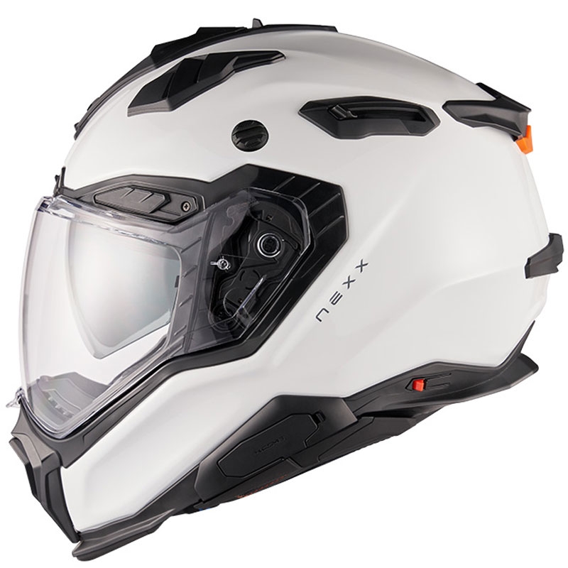 Casca Enduro Nexx X.WED3 Alb perlat simplu