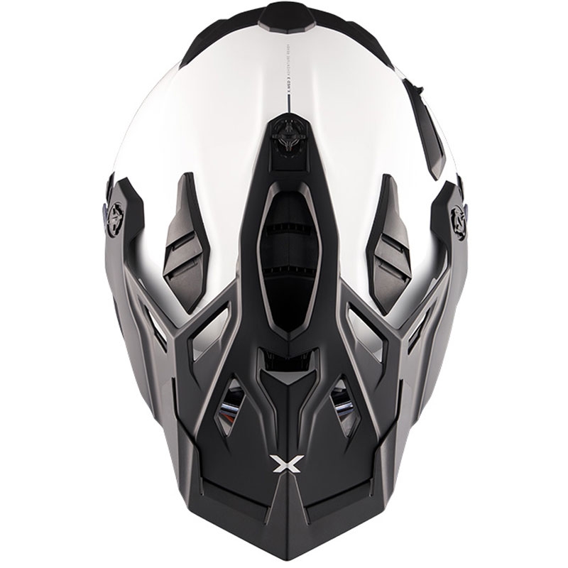 Casca Enduro Nexx X.WED3 Alb perlat simplu