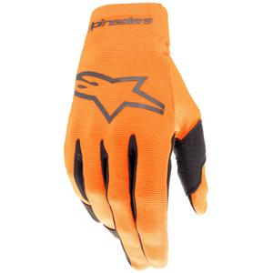 Mănuși Motocross Alpinestars Radar pentru copii Portocaliu-Negru