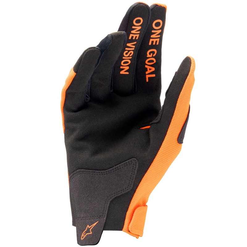 Mănuși Motocross Alpinestars Radar pentru copii Portocaliu-Negru