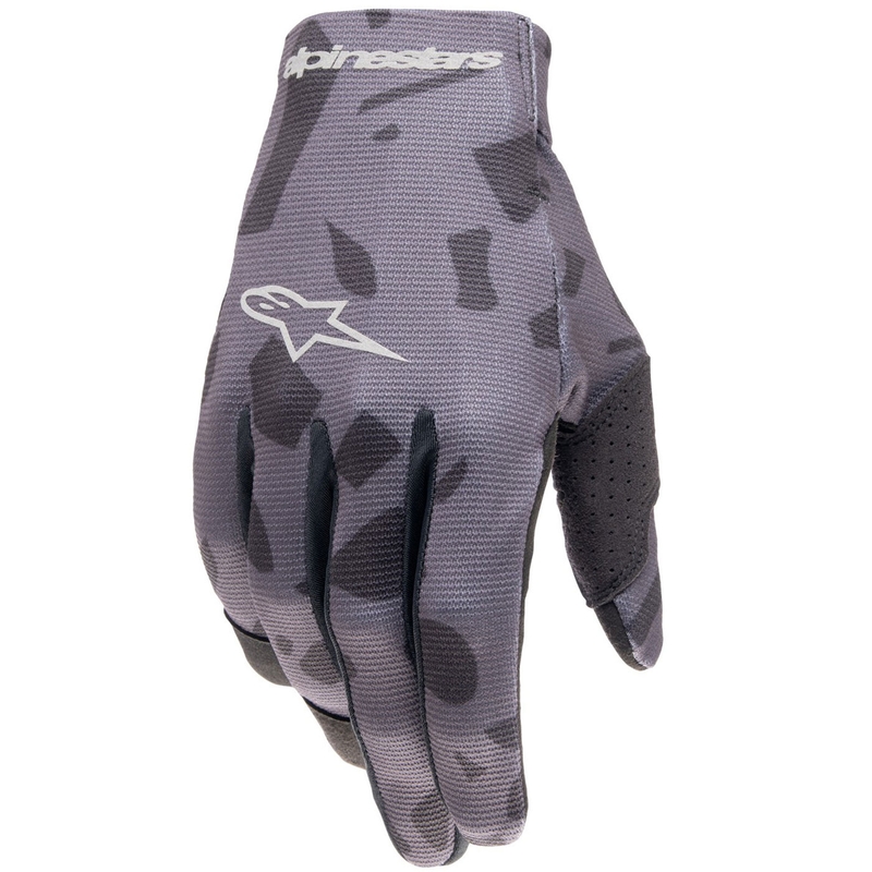 Mănuși Motocross Alpinestars Radar pentru copii Gri Camo-Negru