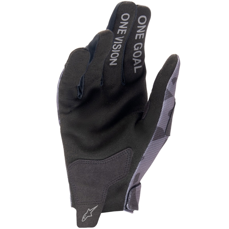 Mănuși Motocross Alpinestars Radar pentru copii Gri Camo-Negru