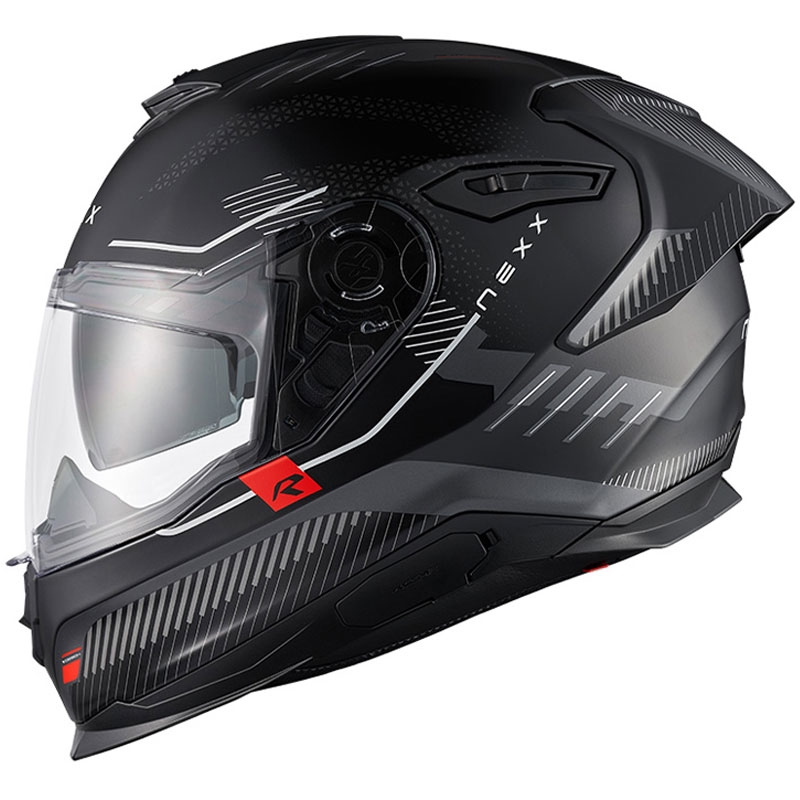 Casca moto integrala Nexx Y.100R Baron neagra mat